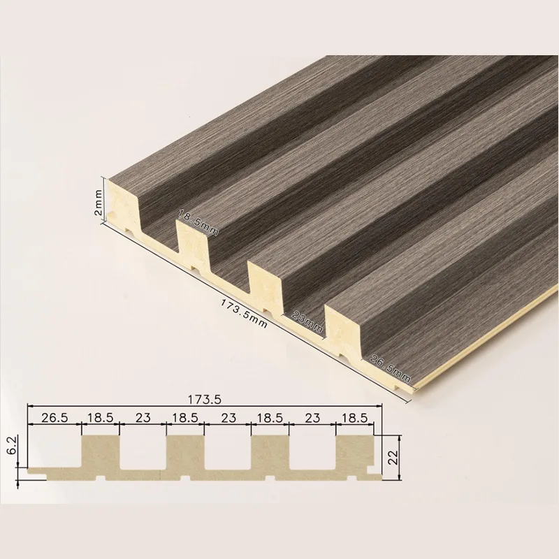 166 솔리드 4-그리드 홈 패널