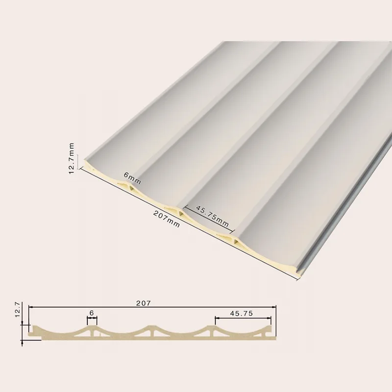 207 중공 매립형 4그리드 홈 패널