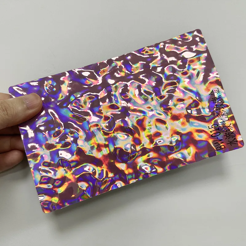 PET 물 리플 충격 방지 벽판